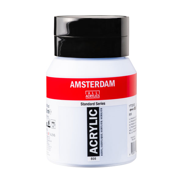 Royal Talens Amsterdam Standard akrylová barva 505 Ultramarin světlý (Ultramarine Light) 500 ml