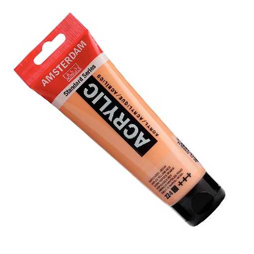  Akrylová barva Amsterdam Standard 224 Neapolská žlutočervená (Naples Yellow Red) 120 ml