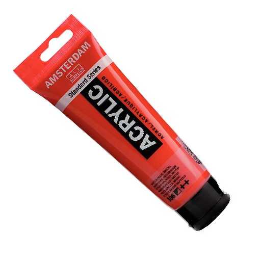  Akrylová barva Amsterdam Standard 396 Naphthol červená střední (Naphthol Red Medium) 120 ml