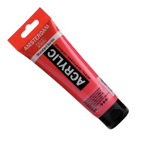  Akrylová barva Amsterdam Standard 348 Purpurová stálá (Permanent Red Purple) 120 ml