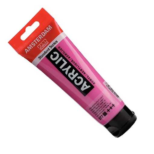  Akrylová barva Amsterdam Standard 577 Červenofialová světlá stálá (Permanent Red Violet Light) 120 ml