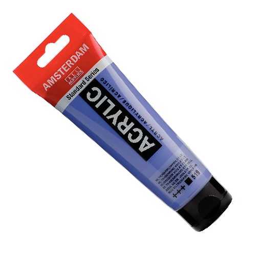  Akrylová barva Amsterdam Standard 519 Ultramarinová fialová světlá (Ultramarin Violet Light) 120 ml