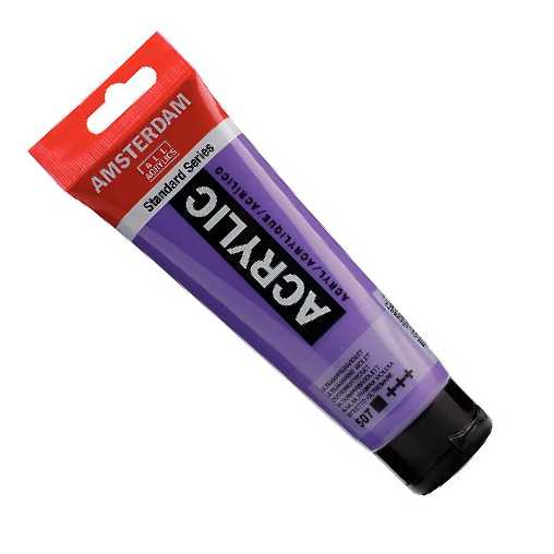  Akrylová barva Amsterdam Standard 507 Ultramarinová fialová (Ultramarin Violet) 120 ml