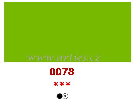 0078 Kadmio-chromitá zeleň skvělá 20ml UMTON olejová barva