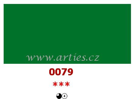 0079 Kadmio-chromitá zeleň střední 20ml UMTON olejová barva