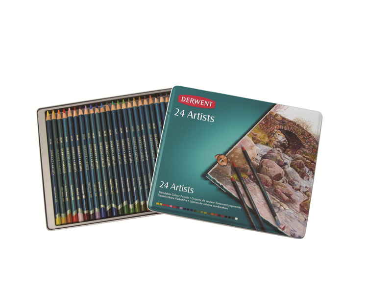 Artists Pencils 24ks Derwent