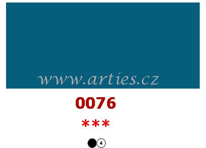 0076 Kobalt tyrkysový 150ml UMTON olejová barva