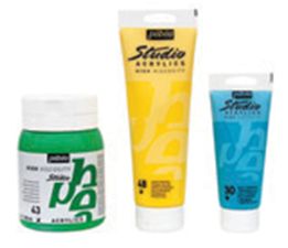 č. 23 žluť kadmiová střední Studio Acrylic 100ml Pebeo