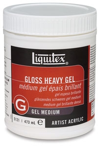 Lesklé Heavy gel medium 473ml Liquitex