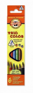 Školní pastelky Triocolor  6ks Kohinoor
