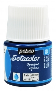 Setacolor Opaque č.84 modrá 45ml Pebeo