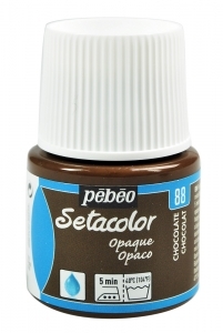 Setacolor Opaque č.88 čokoládová 45ml Pebeo