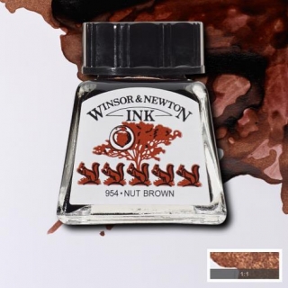 441 Nut brown 14ml Drawing ink Winsor and Newton