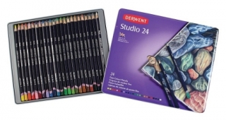 STUDIO Pencils barevné pastelky 24ks Derwent