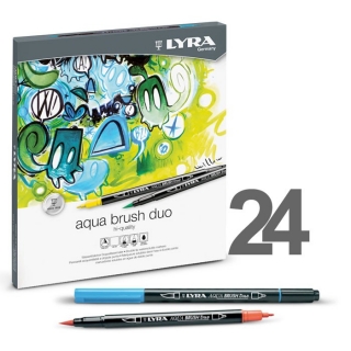 Sada 24 fixů Aqua Brush Duo Lyra