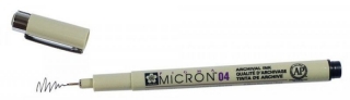 Technický fix 04 (0,4mm) černý 49 Pigma Micron Sakura