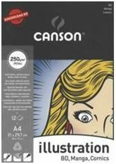 Blok na komiksy A4 250g 12 archů CANSON