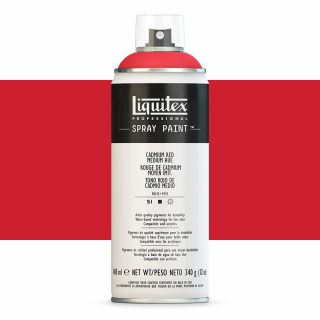 Akrylová barva ve spreji cadmium red medium 400ml Professional Liquitex