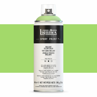 Akrylová barva ve spreji brilliant yellow green 400ml Professional Liquitex