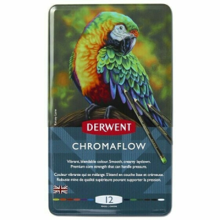 CHROMAFLOW sada uměleckých pastelek 12ks DERWENT