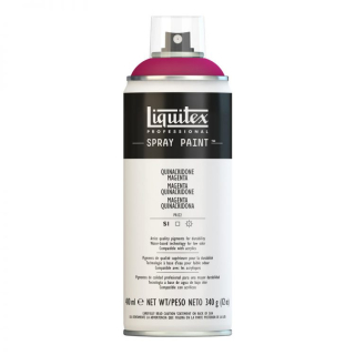 Akrylová barva ve spreji quinacridone magenta 400ml Professional Liquitex