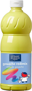 Redimix temperová barva 169 citrónově žlutá Lefranc 1000ml