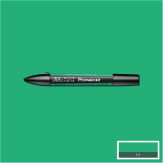 Promarker fix emerald G657 Winsor and Newton