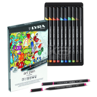 Sada fixů Art pen Hi-Quality Lyra 10ks 