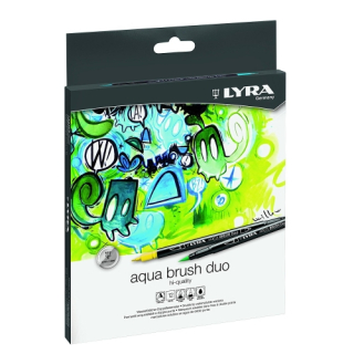 Sada 12 fixů Aqua Brush Duo Lyra